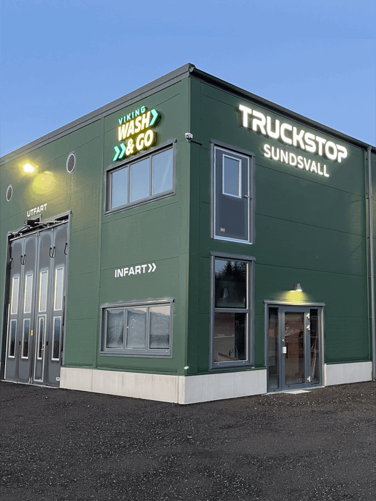 Truckstop exteriör